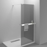 Стекло для душевой перегородки Walk-In VSG-4HR900CG тонированное, , шт Vincea