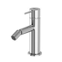 Смеситель для биде однорычажный, без донного клапана Ручка "антикапля" LEAF-BSM-L-01-W0 Хром ручка  Хром Cezares