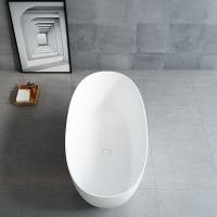 Ванна Solid Surface отдельностящая
слив-перелив в комплекте VBT-6S01MW 1700x750x550 белый матовый Vincea