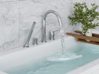 Смеситель для ванны с душем, врезной Timo Saona 2320/00Y хром