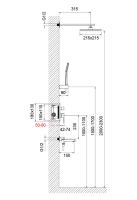 Душевая система встроенная Timo Selene SX-3069/17SM золото матовое