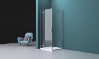 Душевой уголок прямоугольный 1000x1000x1950 KRAFT-A-12-100-C-Cr-R BELBAGNO