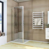 Душевой угол раздвижной прямоугольный RV026-8070-01-C8 800х700х1950 Цвет профиля Хром Стекло Прозрачное Veconi