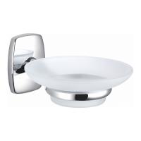 Мыльница с держателем WONZON & WOGHAND PORTO, Хром (WW-1201)