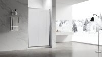 Душевая дверь раздвижная VN55M-140-07-C8 1400x1950 Цвет профиля Хром Стекло Матовое Veconi