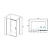 Душевой уголок RGW TO-44B (TO-14B + Z-050-2B) прямоугольный  170* 90*195 02074479-14 профиль Чёрный стекло Прозрачное 8 мм RGW